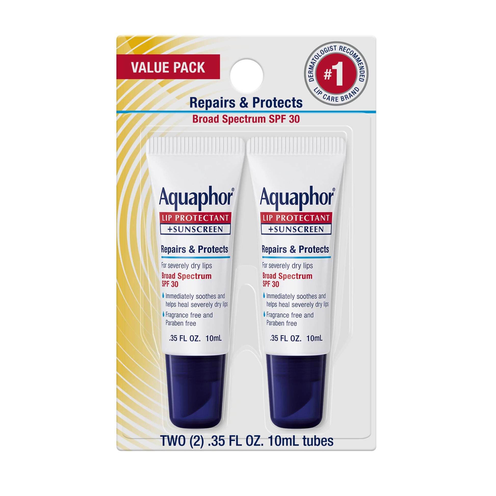 Aquaphor Lip Protectant Spf#30 0.35oz (6in) Display