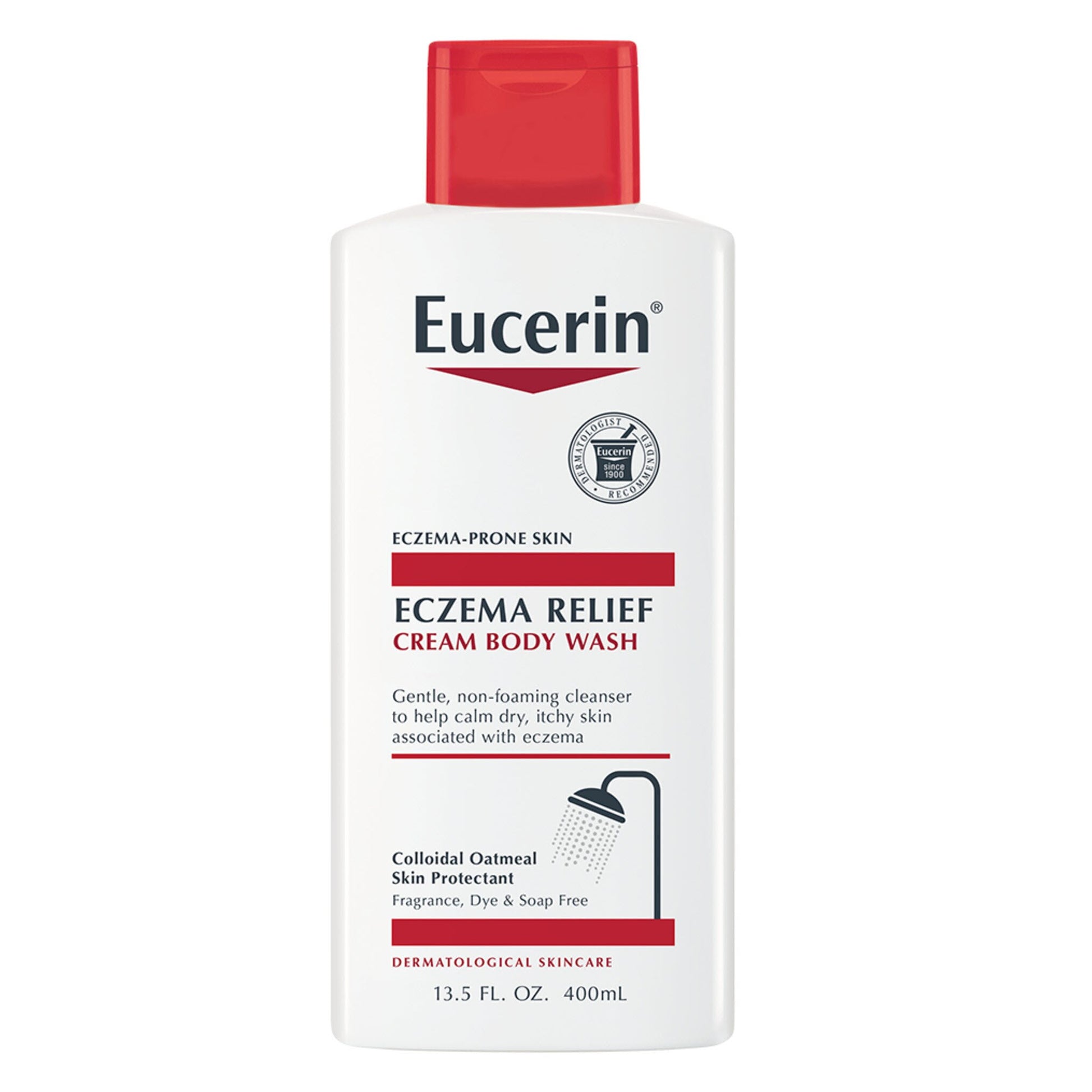 Eucerin Cream Eczema Relief And Body Wash 13.5oz