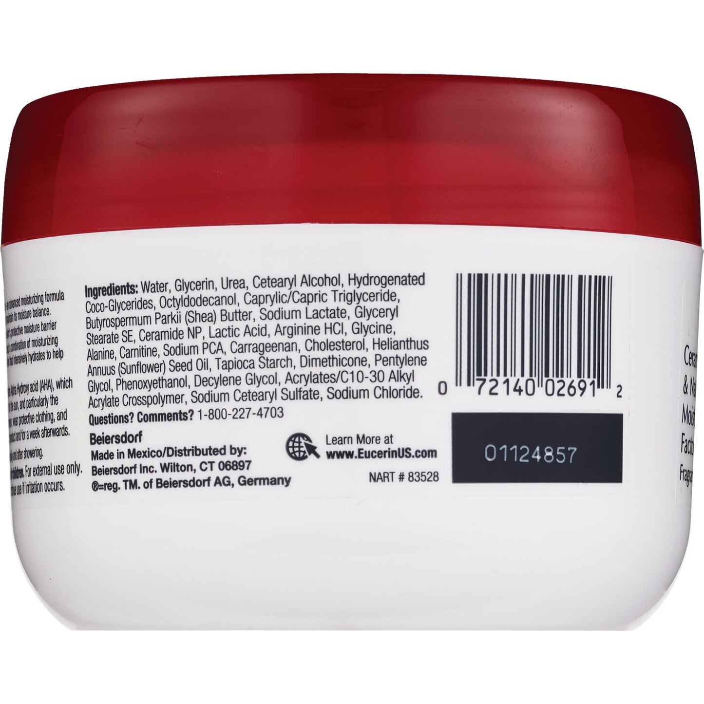 Eucerin Cream Advanced Repair 16oz Jar