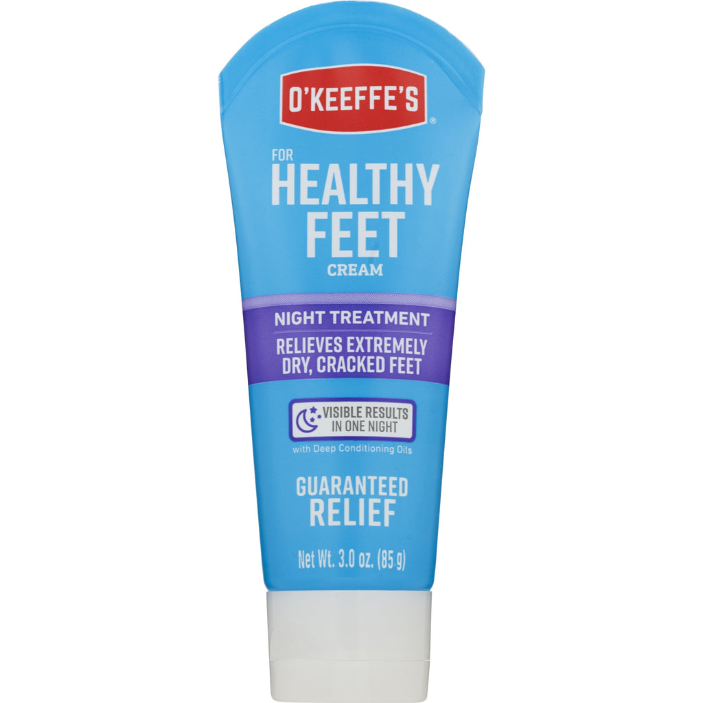 O' Keeffes Healthy Feet Night Treatment 3oz Tube (5in) Dsply