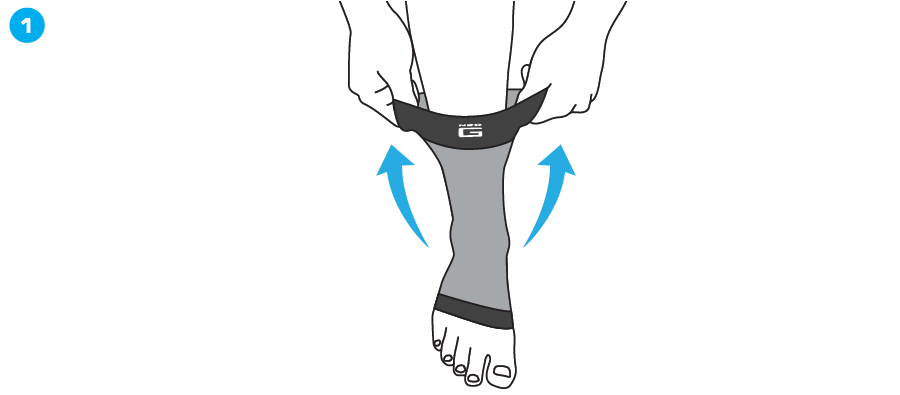AIRFLOW ANKLE SUPPORT LRG