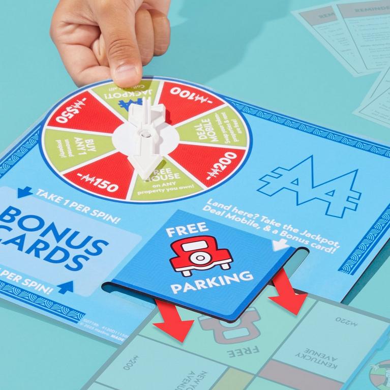 Hasbro Monopoly Board Game Expansion - Free Parking Jackpot