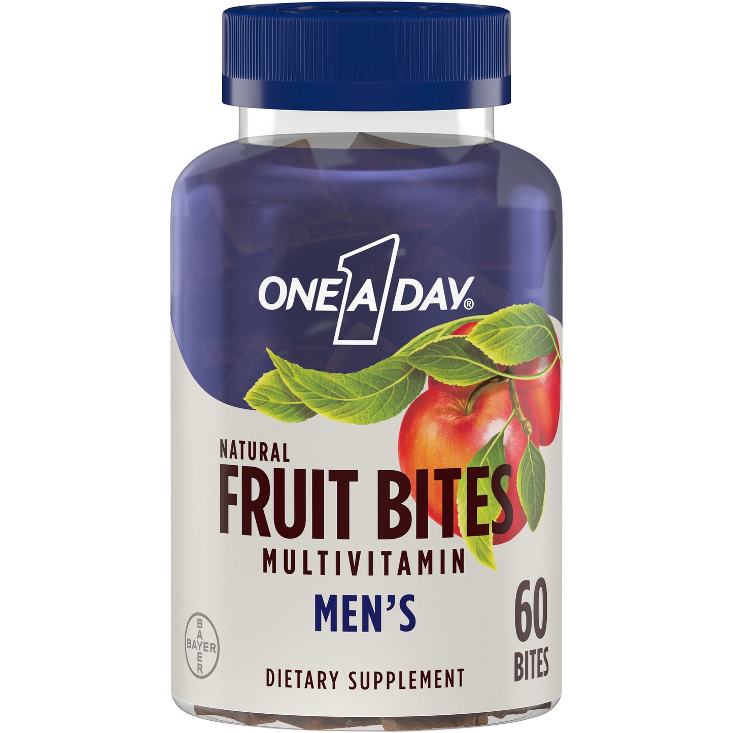 ONE A DAY FRUIT BITES MEN GMY 60CT