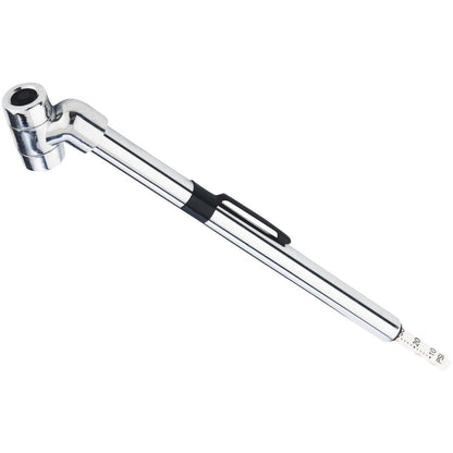 Custom Accessories 5-50 psi Chrome-Plated Tire Gauge