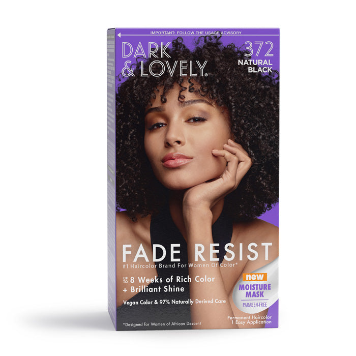 Dark & Lovely Fade Resist Rich Conditioning Hair Color - 401 Natural Black