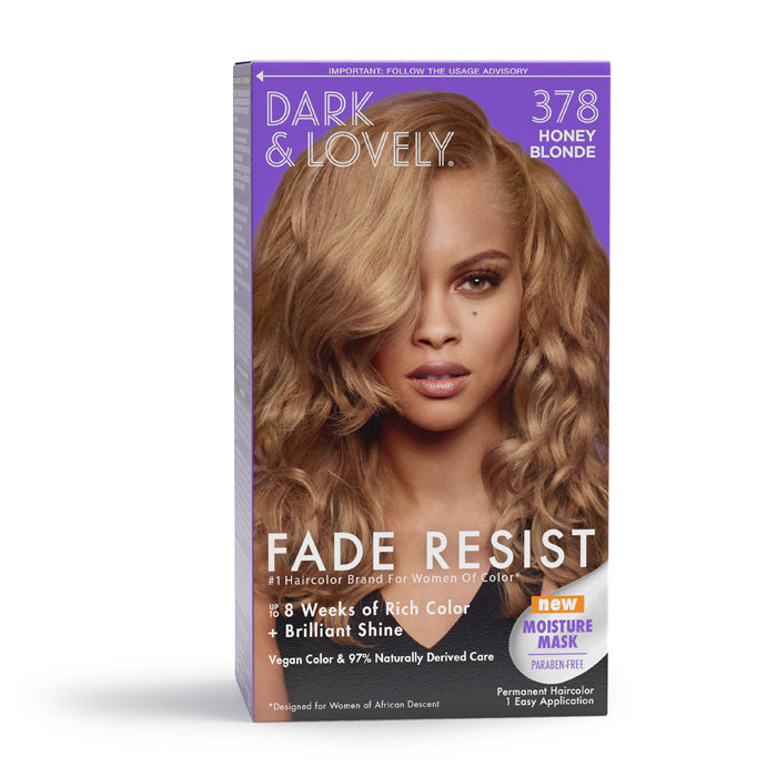 Dark & Lovely Fade Resist Rich Conditioning Hair Color - 378 Honey Blonde