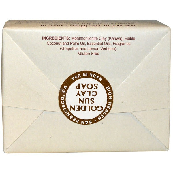 ZION HEALTH ANCT CLAY SOAP,CHARCOAL