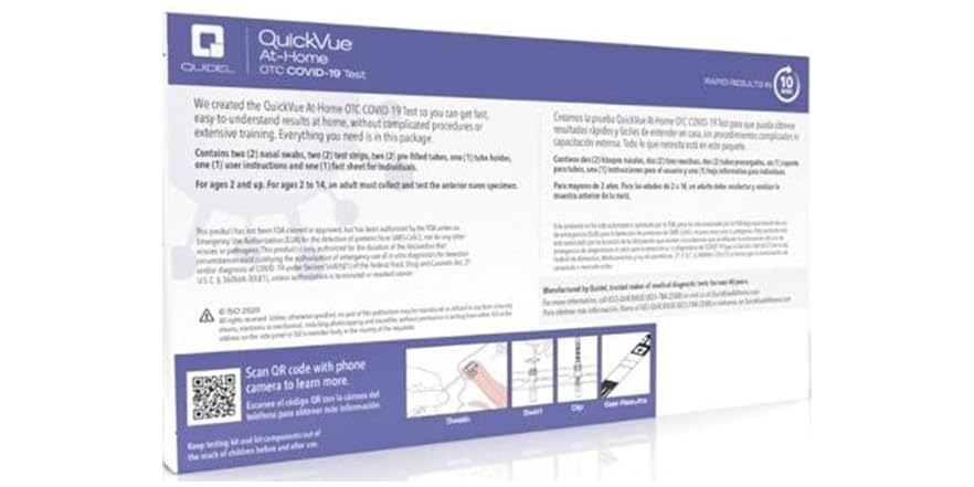CUE COVID-19 OTC KT 10 HOME TEST