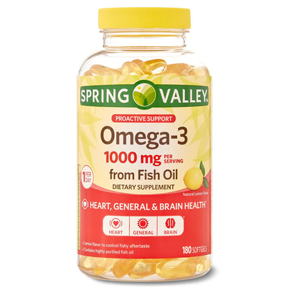 FISH OIL GC 1000MG 180 OM3 SFG EC