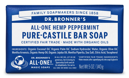 DR. BRONNER'S BAR SOAP,OG3,CIT,ORG,HEMP