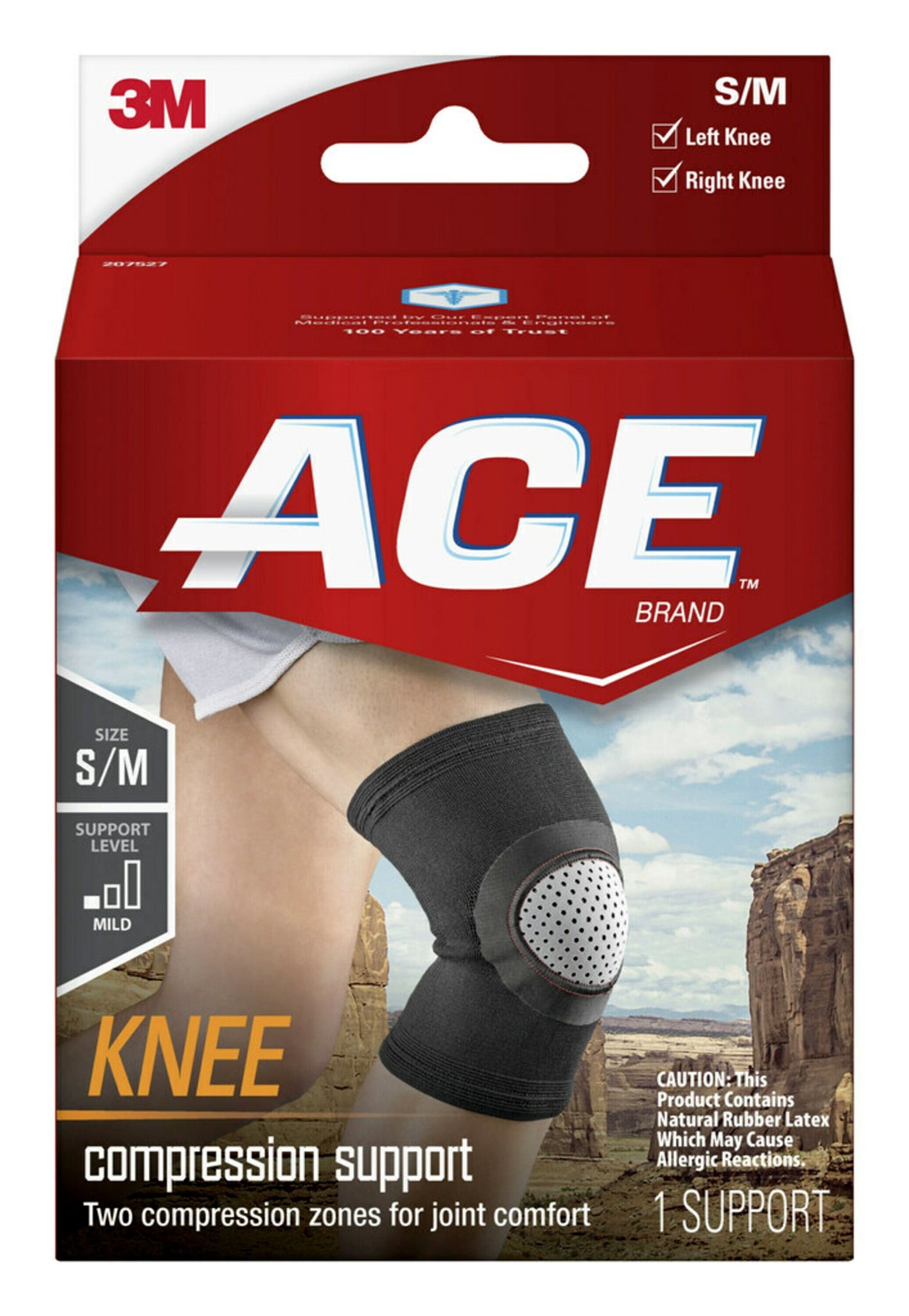 ACE ELASTO-PREENE KNEE SB S/M
