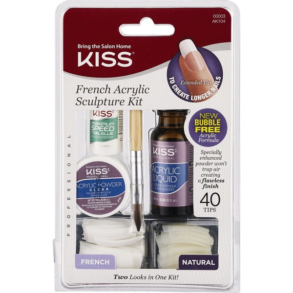 Kiss French Acrylic Sculpture Kit