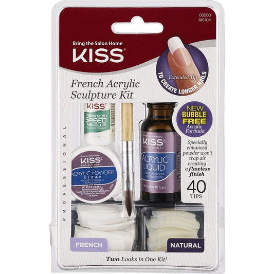 Kiss French Acrylic Sculpture Kit