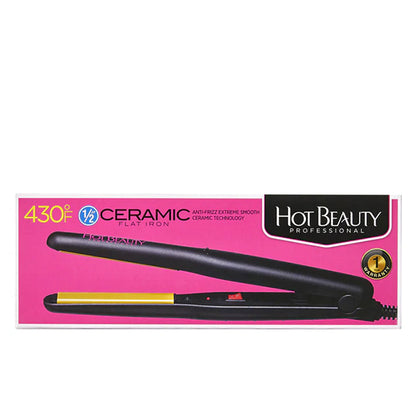 Hot Beauty Ceramic Flat Iron 0.5Inch
