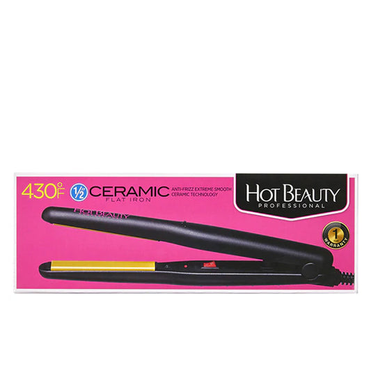 Hot Beauty Ceramic Flat Iron 0.5Inch