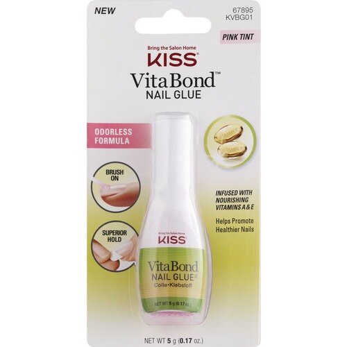 KISS VitaBond Pink Tint Nail Glue