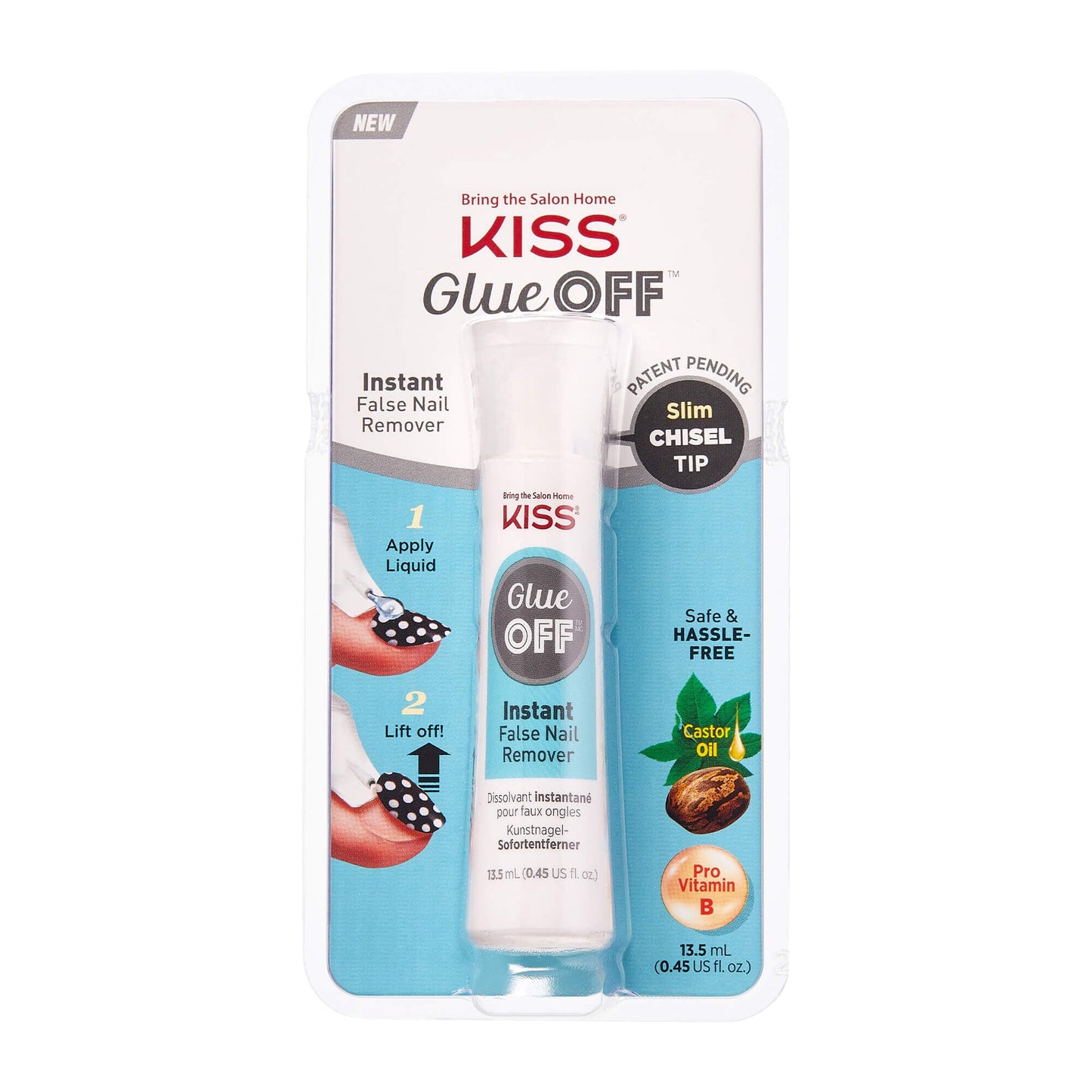 Kiss Glue Off Instant False Nail Remover 0.45oz
