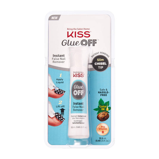 Kiss Glue Off Instant False Nail Remover 0.45oz