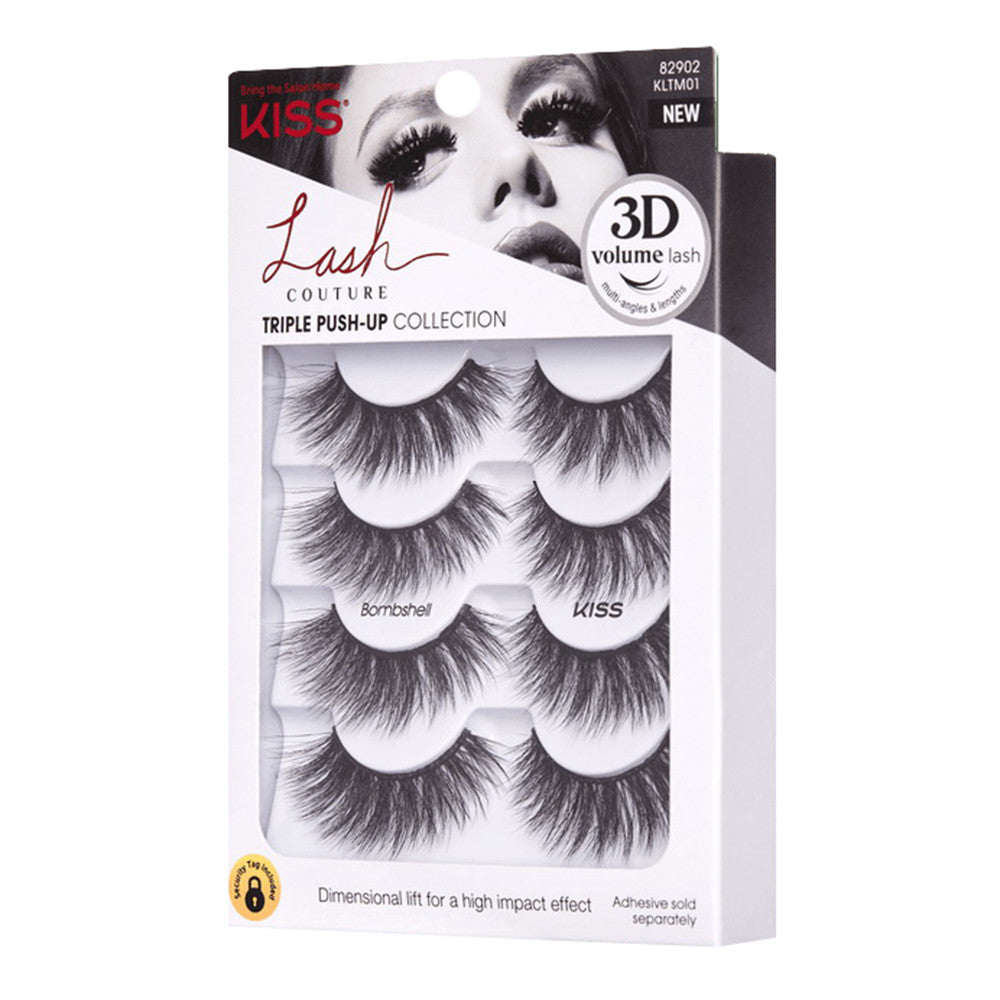 Kiss Lash Couture Triple Push- Up Collection Bombshell