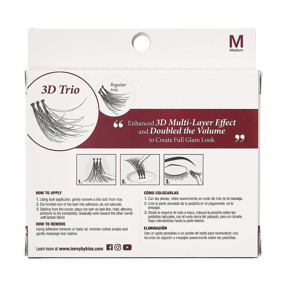 Kiss I Envy 3D Trio Classic Long Length