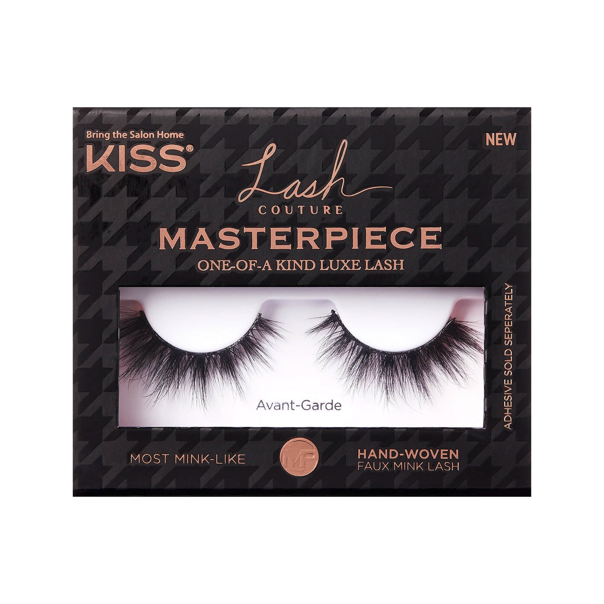 KISS Lash Couture Masterpiece Faux Mink Lashes - Reve, 3 pairs