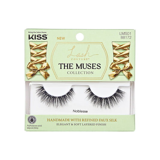 KISS Lash Couture Matte Collection 3D False Lashes - Matte Lace, 4 pairs