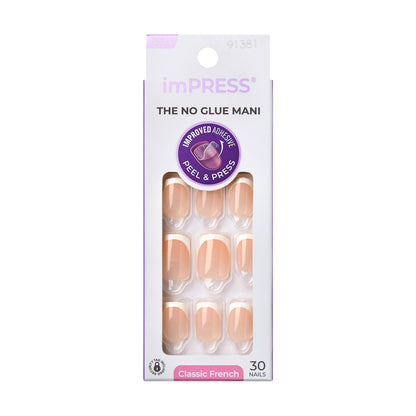 KISS ImPRESS Modern French Press on Nails - Glimpse