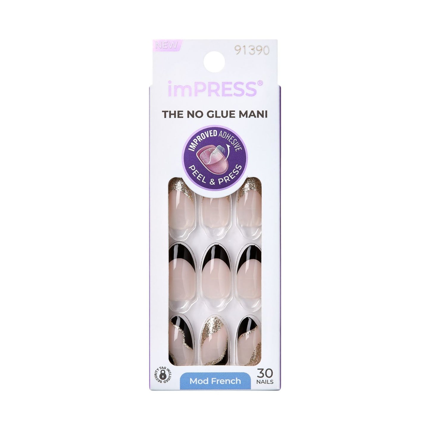 KISS ImPRESS Modern French Press on Nails - Illusion