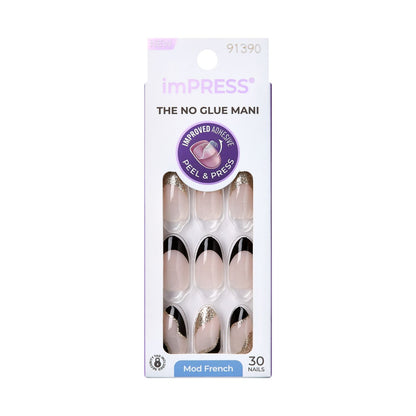 KISS ImPRESS Modern French Press on Nails - Illusion
