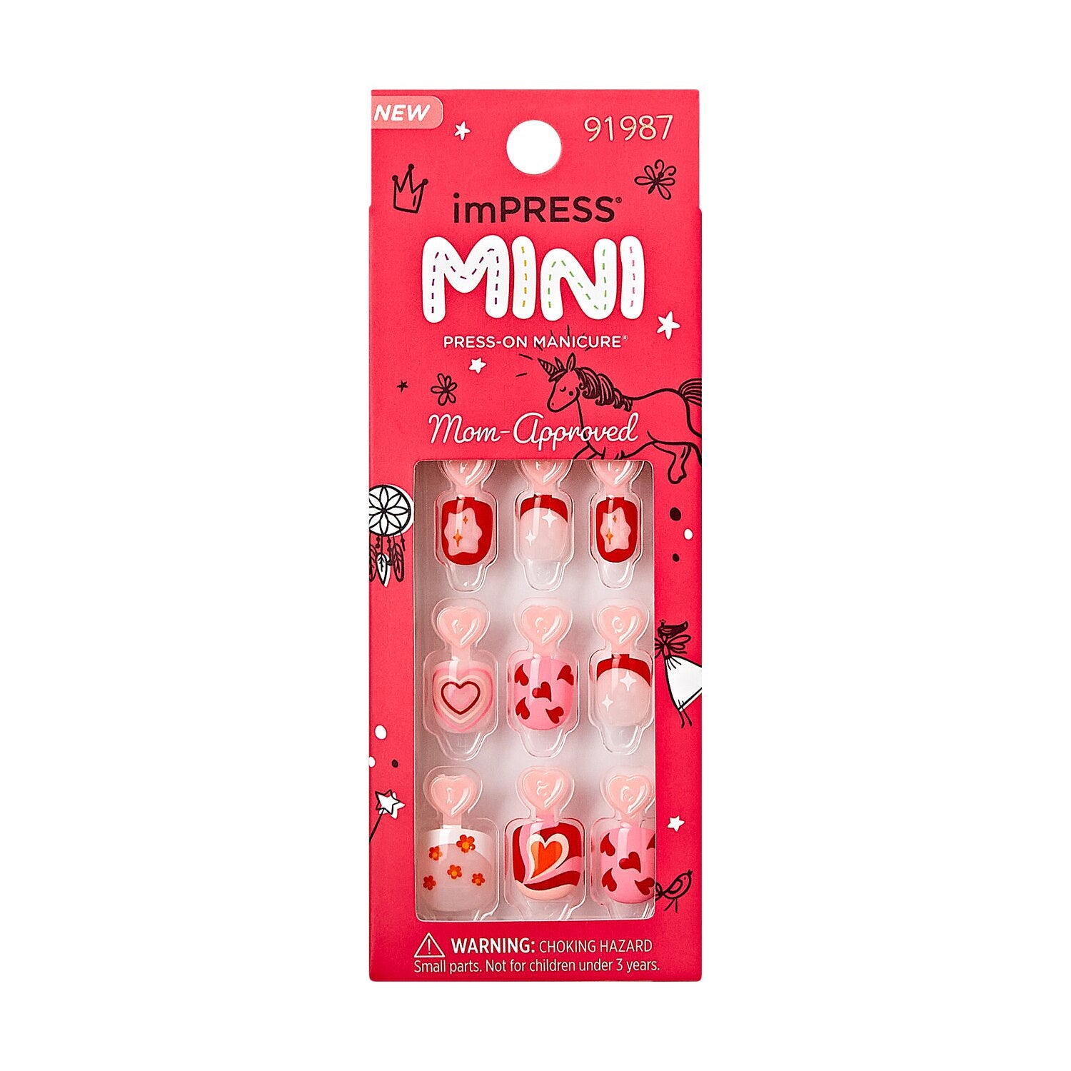 KISS ImPRESS Petite Fake Nails - Mini Me