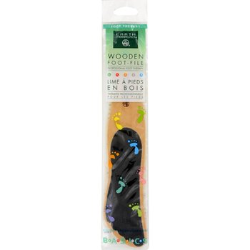 EARTH THERAPEUTICS FOOT FILE,WOODEN