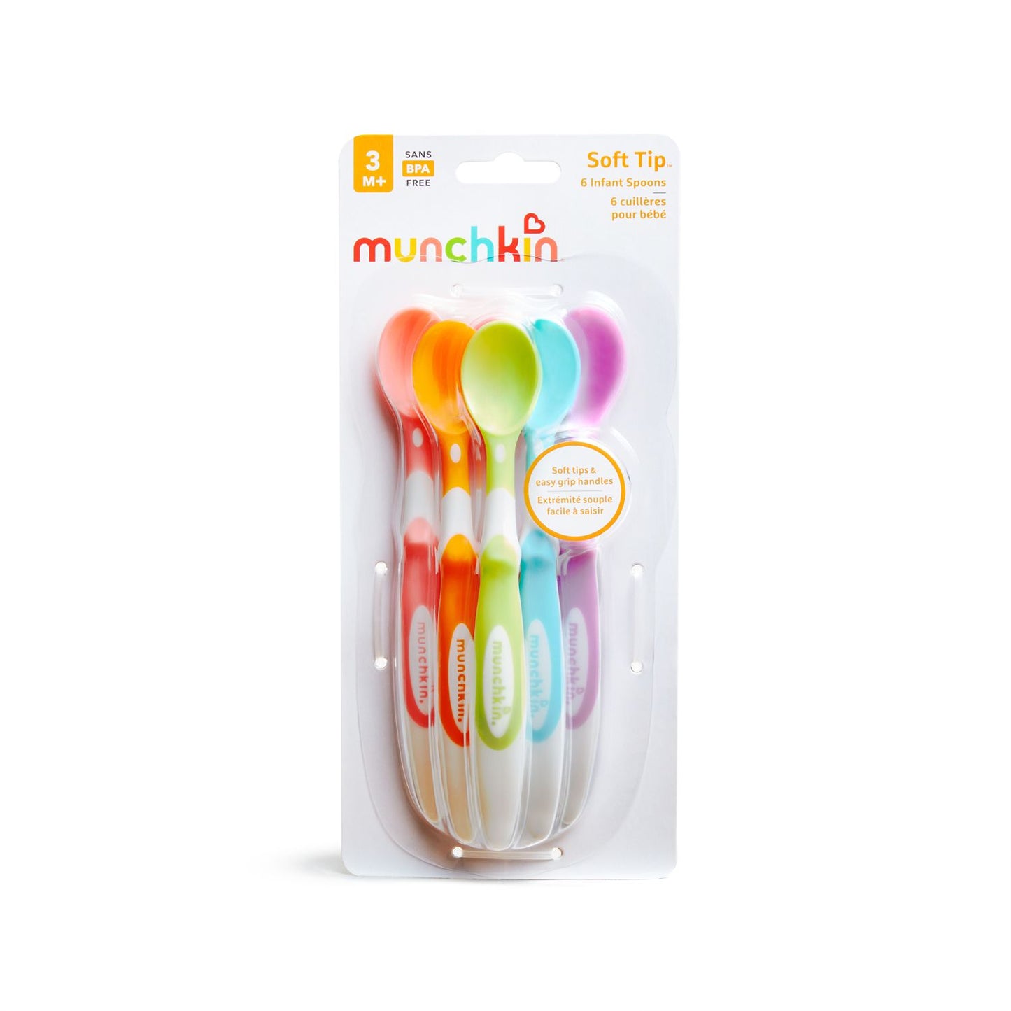 SOFT TIP INFANT SPOONS 6PK