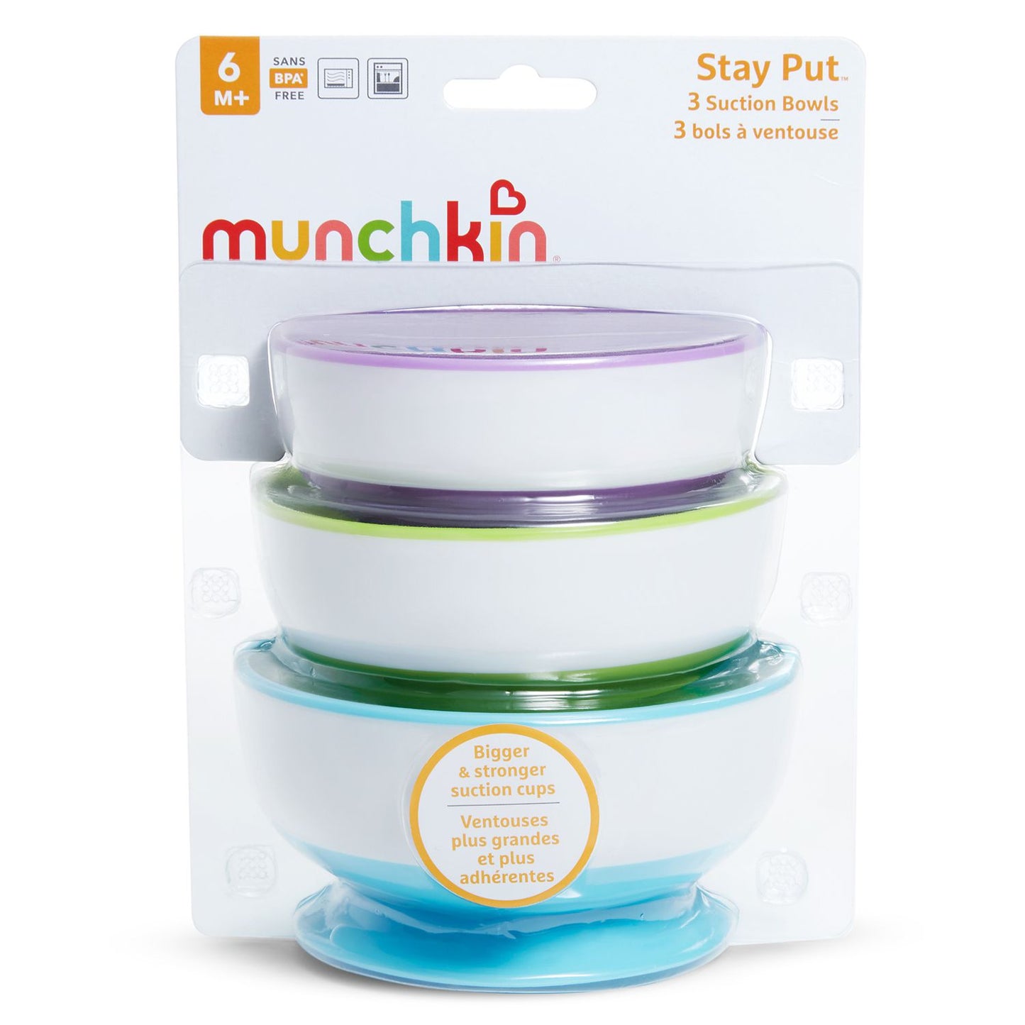 Munchkin Stay Put Suction Plate - Colors May Vary
