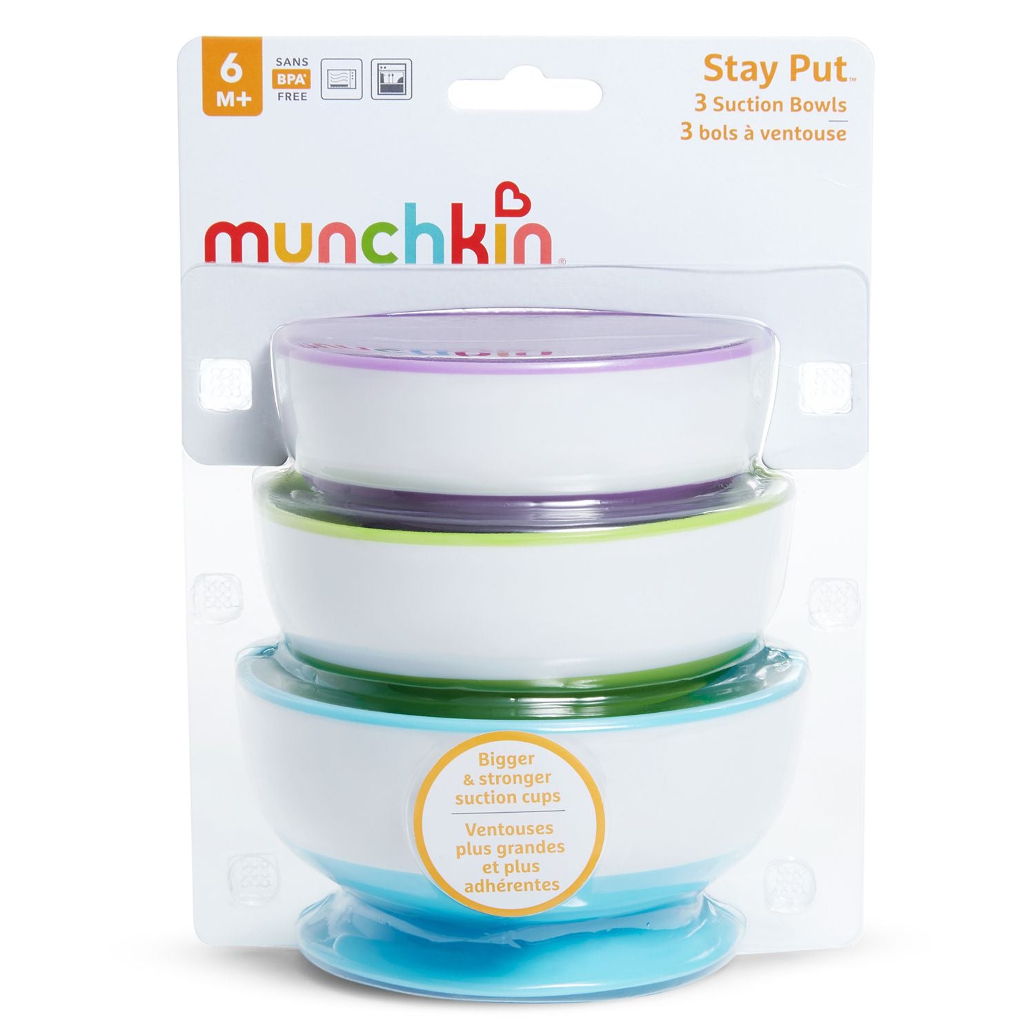 Munchkin Stay Put Suction Plate - Colors May Vary