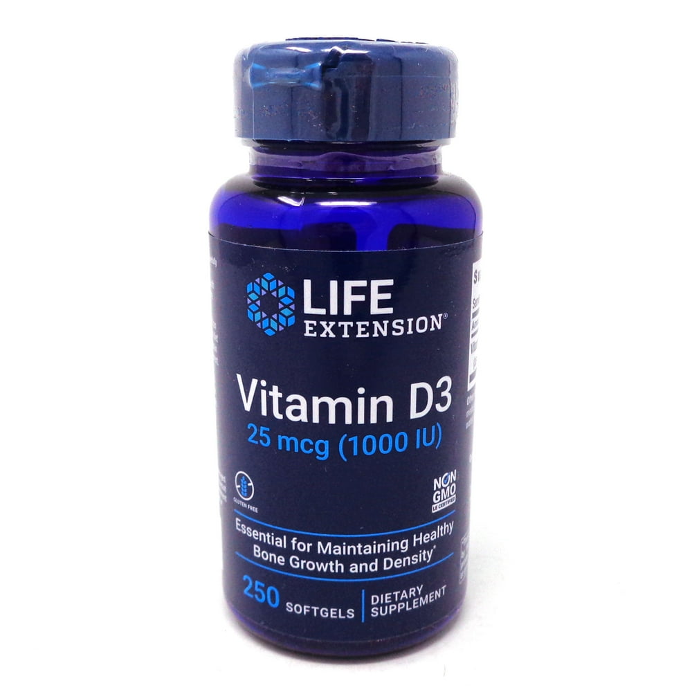 LDR VIT D3 GC 1000U 250 SFG