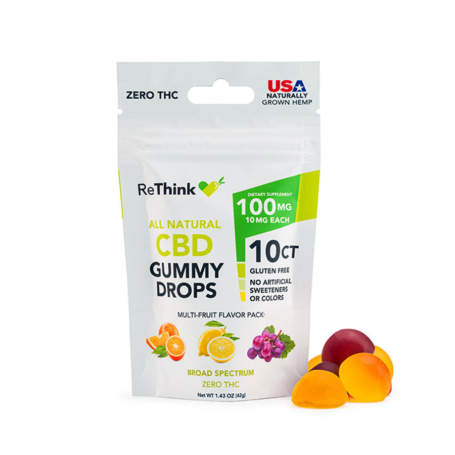 RETHINK CBD GUMMY DROPS    DL10