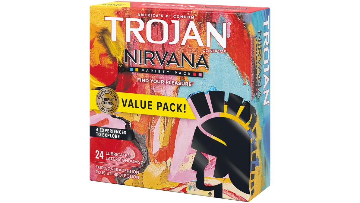 TROJAN NIRVANA CM 10 LUBRICATED