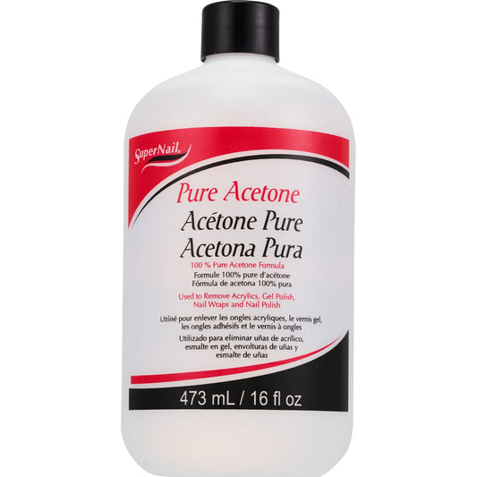 Super Nail 16oz Acetone Polish Remover (Lime-Green)