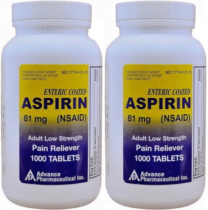 LDR ADULT ASPIRIN TB81MG 36 EC DR
