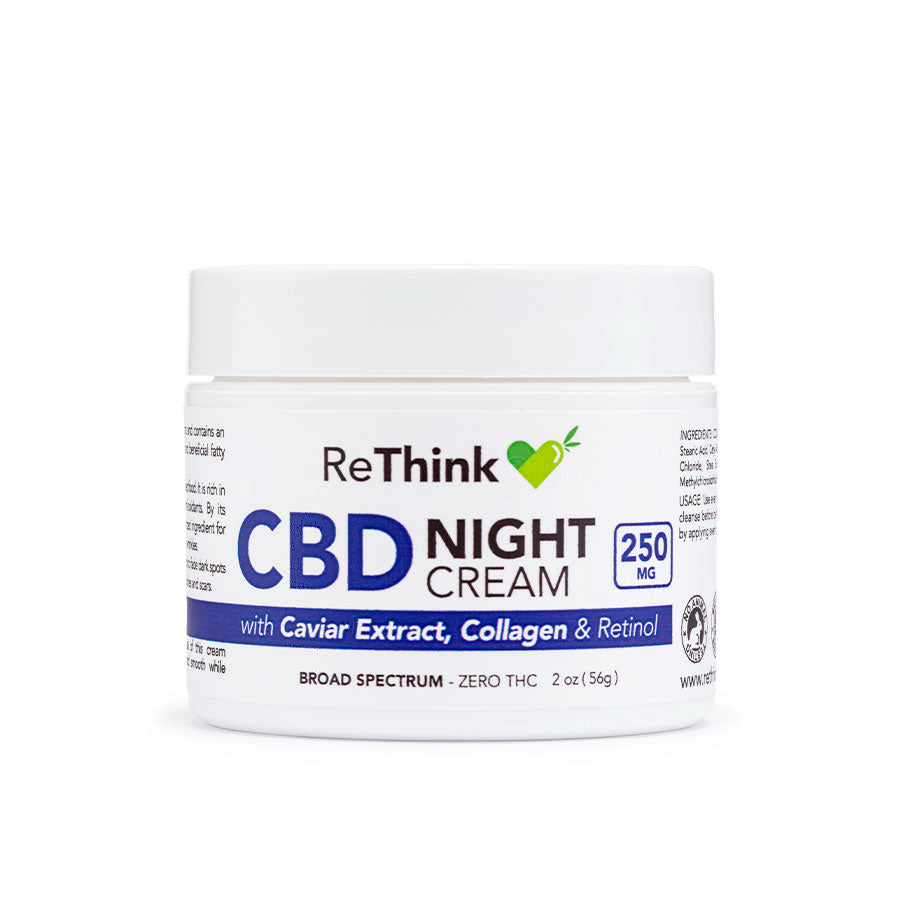 RETHINK CBD FACE NIGHT CREAM 2Z