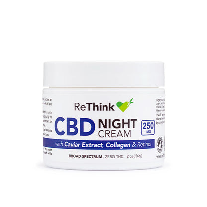 RETHINK CBD FACE NIGHT CREAM 2Z