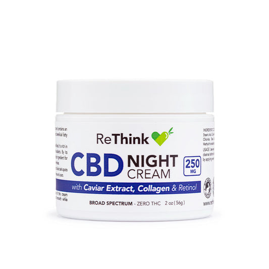 RETHINK CBD FACE NIGHT CREAM 2Z