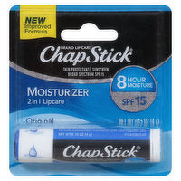 Chapstick Moisturizer 2-In-1 Lipcare Spf15 0.15oz (12in)