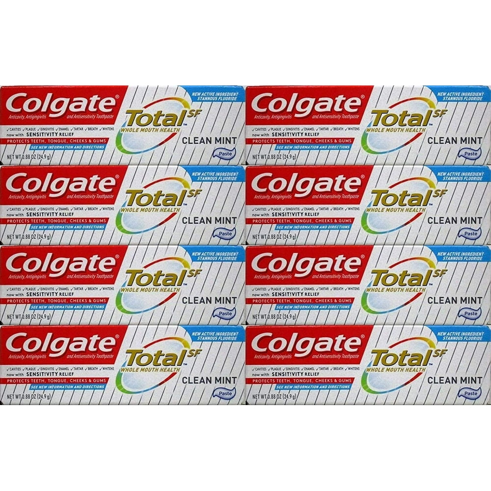 Colgate Total Toothpaste Travel Size - Clean Mint, .88 oz