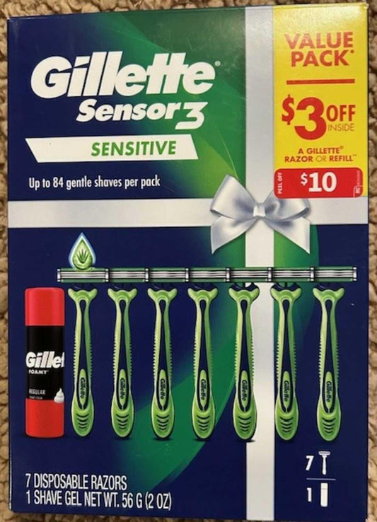 GILLETTE SERIES SENS AFTR SHV LOT 2.54OZ