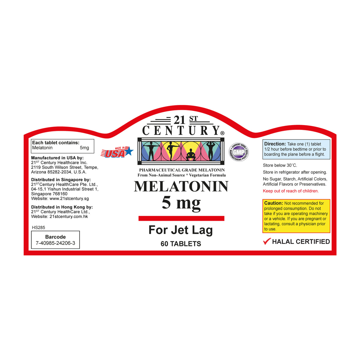 MELATONIN CW 5MG 60 BRY GMM