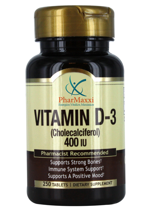 CALCIUM/VIT D TB 500MG-400U 250