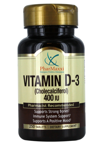 CALCIUM/VIT D TB 500MG-400U 250