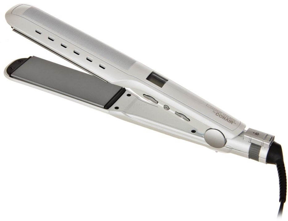 CONAIR 2-in-1 Straightening Brush and Flat Iron