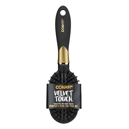 CONAIR Velvet Touch Soft Handle Paddle Brush - Assorted